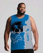 Sports Men's Big & Tall Sleeveless Shorts Two-piece